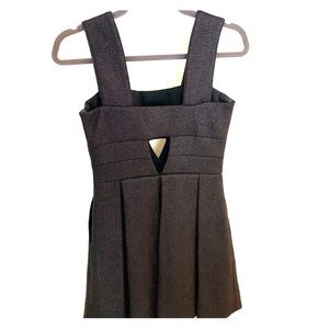 Robert Rodriguez Black Cut-Out Dress